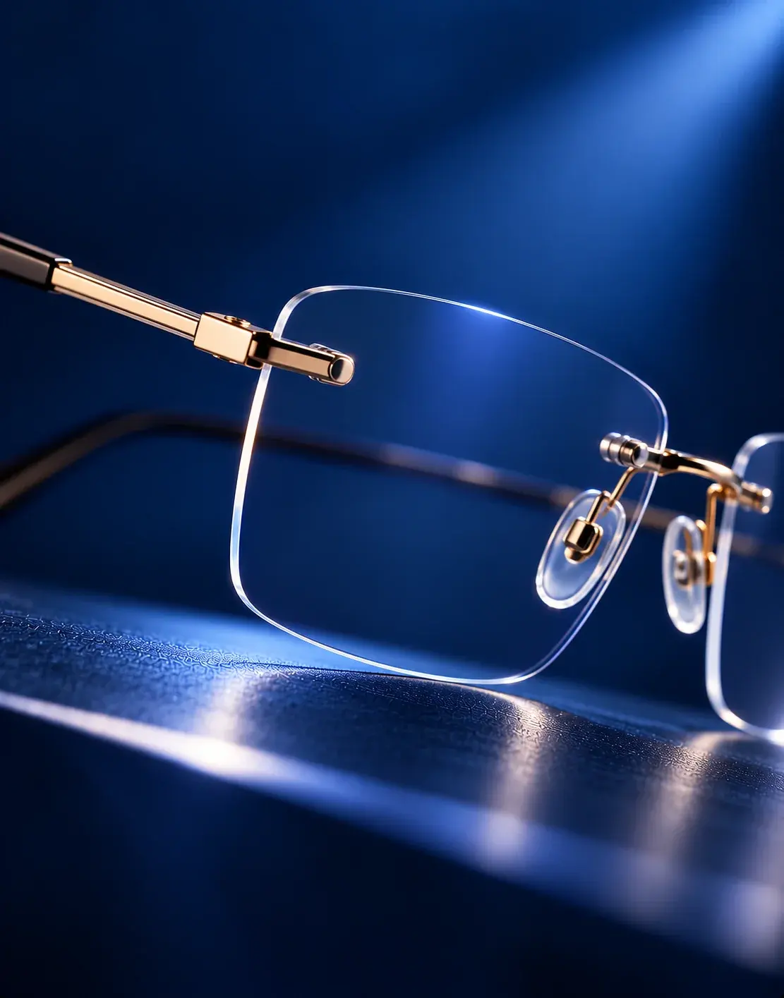 Rimless frame photo