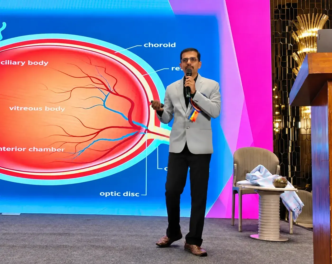 Lecture on the anatomy of the eye