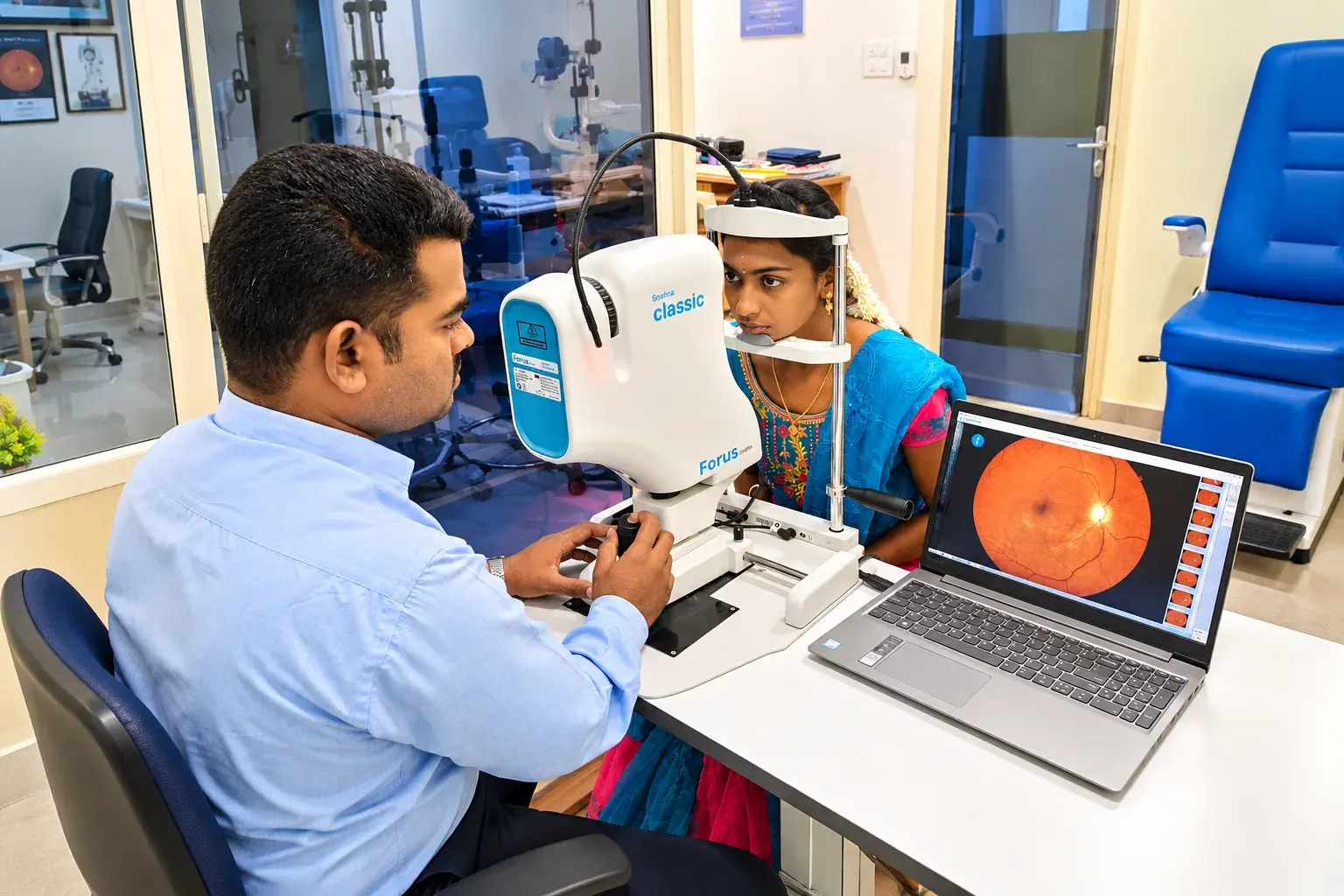 Fundus Examination photo